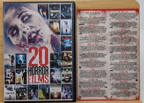 Horror films dvd - 20, set